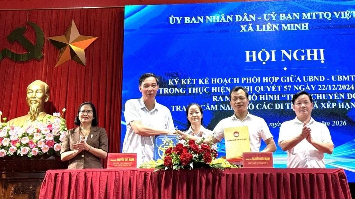 Xã Liên Minh thúc đẩy chuyển đổi số, kiện toàn hội cơ sở - Đài Phát thanh và truyền hình Hà Nội