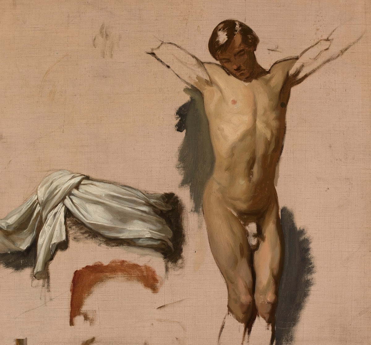 Sketch for Crucifixion 1868
