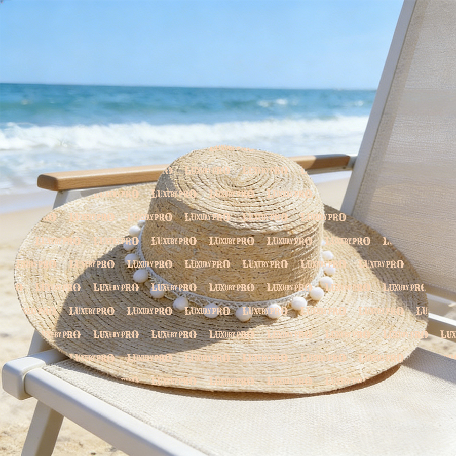 Beaded Beach Hat - GS-483