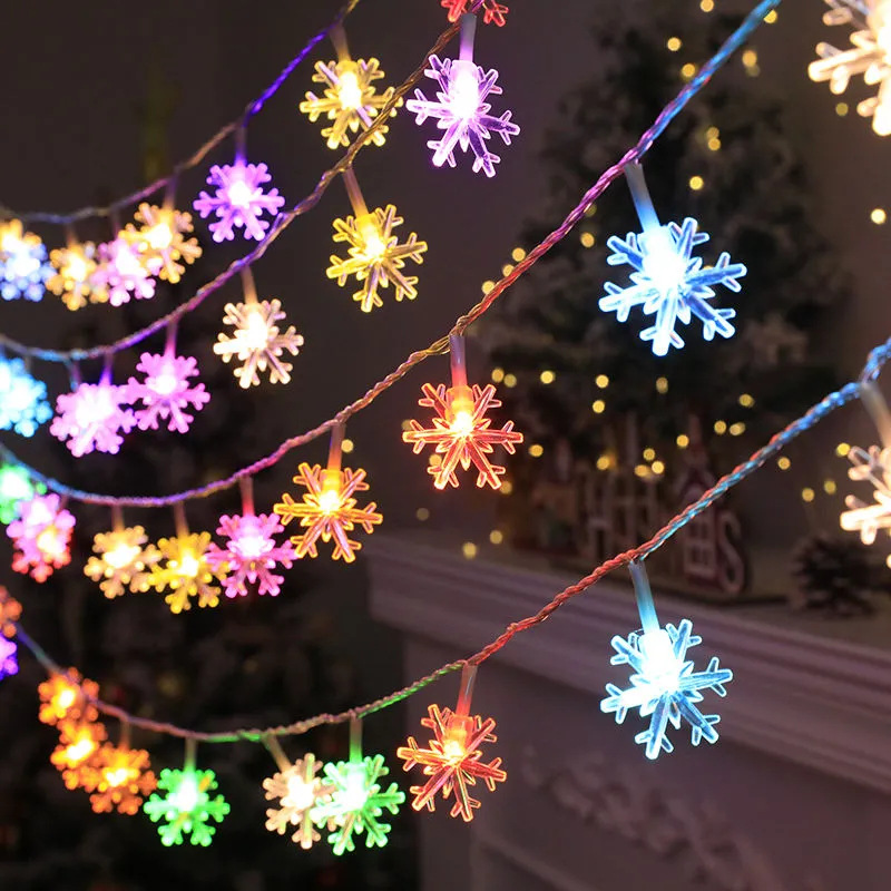 LED string lights for indoor and outdoor use