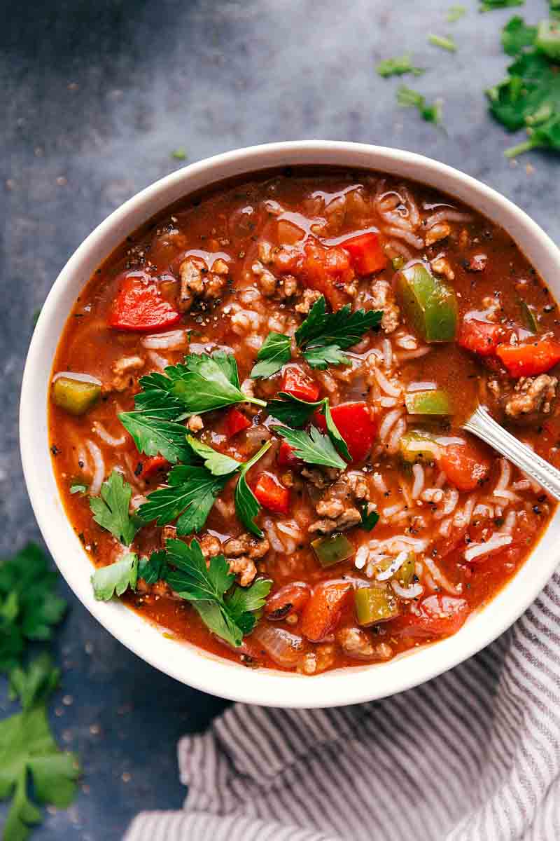 Stuffed Pepper Soup