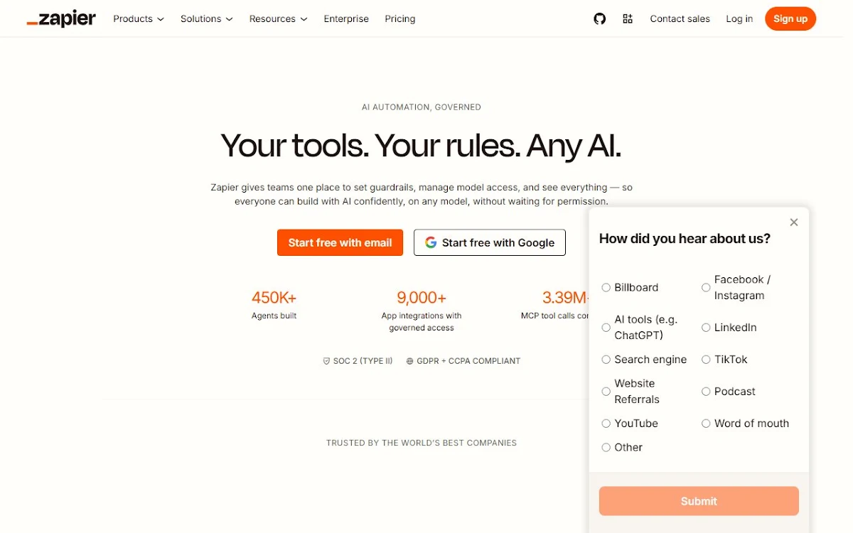 Captura de AI Personal Website Builder