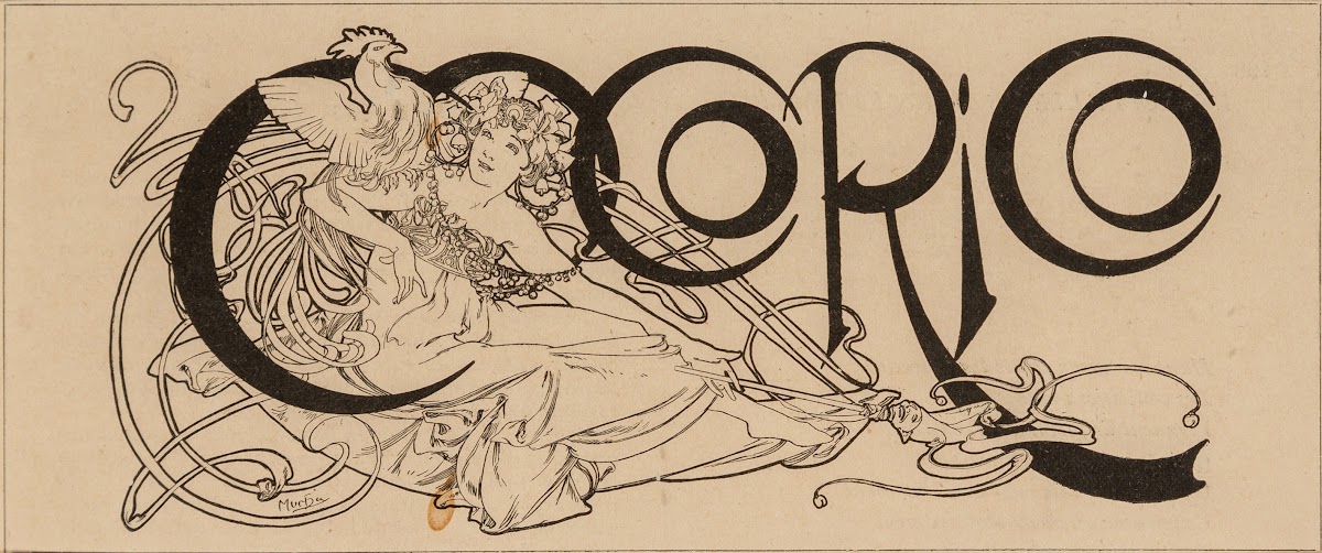 Cocorico magazine title illustration 1898