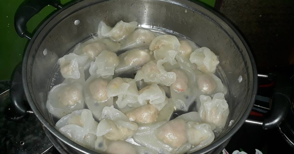 Há cảo nhân thịt nhà làm