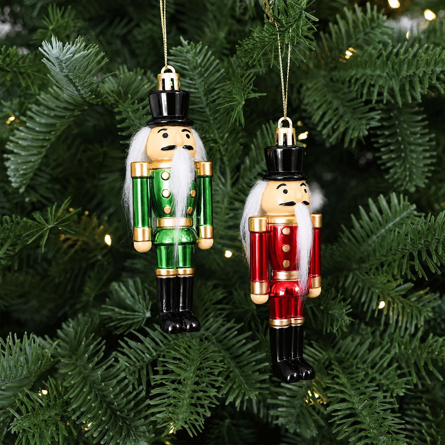 Nutcracker Ornament, Set of 3