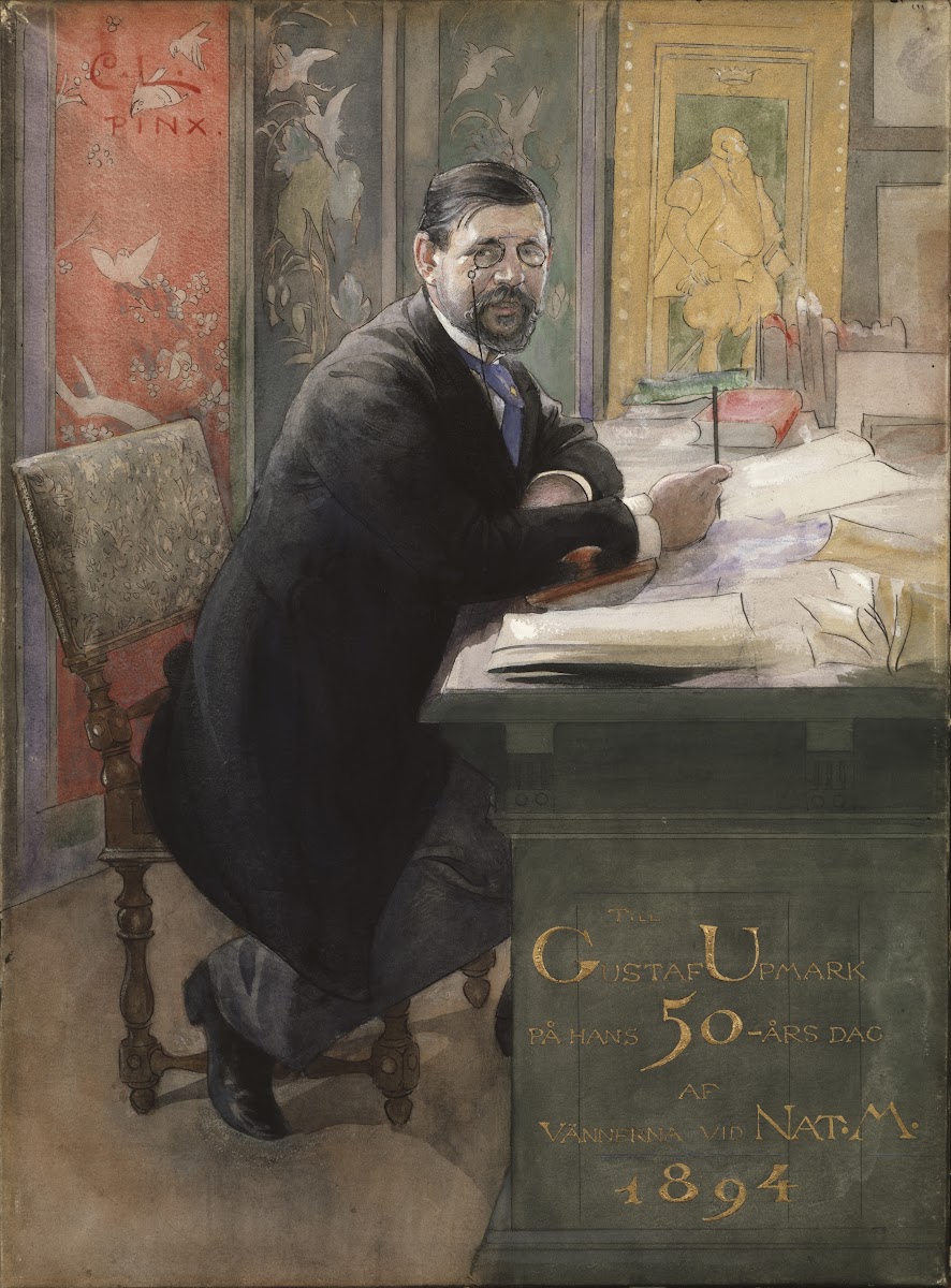 Gustaf Upmark director of the Nationalmuseum 1894