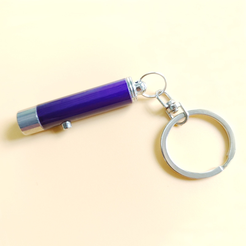 UV flashlight with aluminum casing