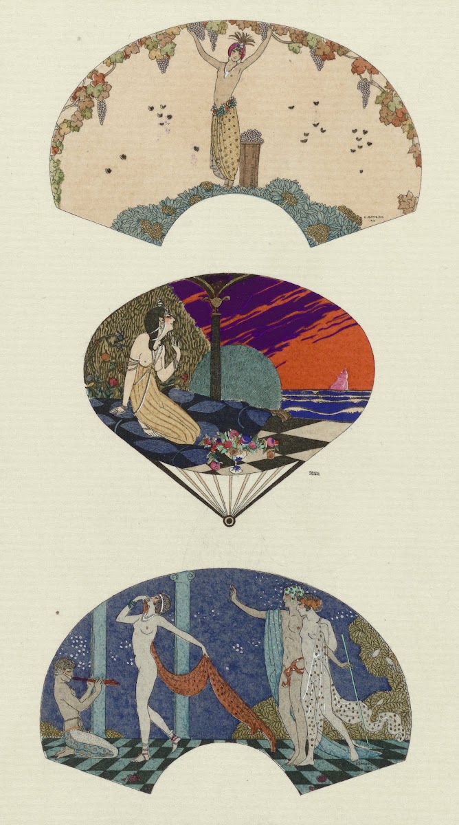 Eventails de Paquin 1912