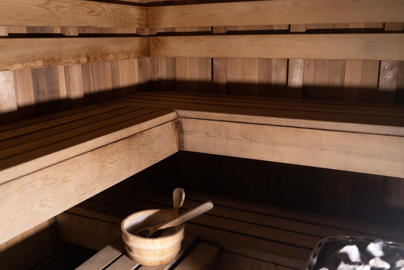 Sauna — included for Fitness Passport members at M2