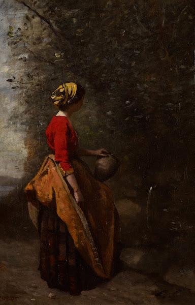 Peasant Girl at the Spring c 1860 65