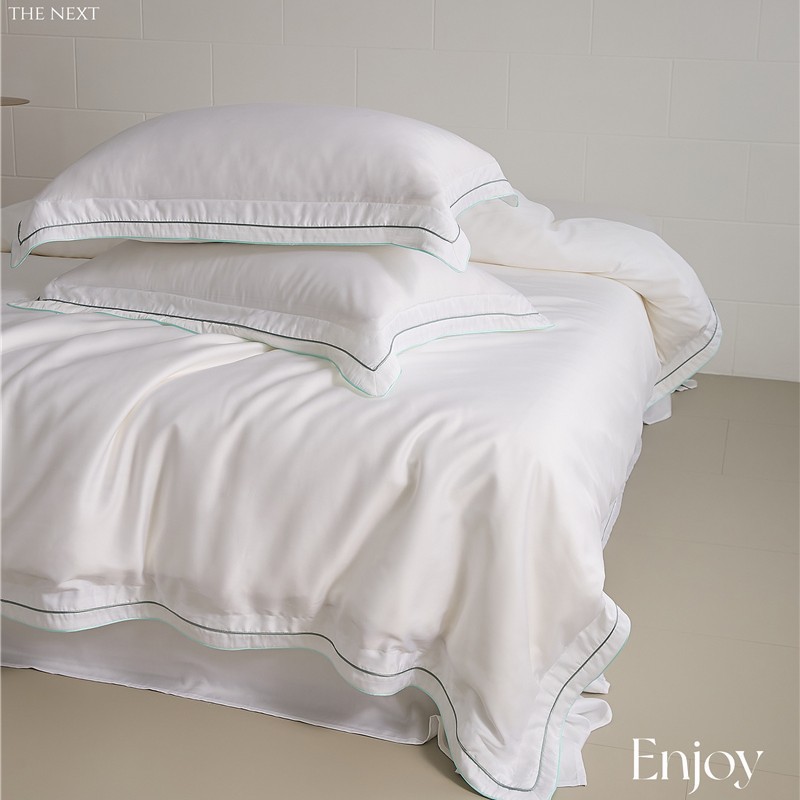 Luxurious long-staple cotton bedding set