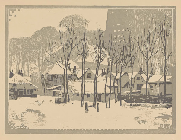 Vught in sneeuw