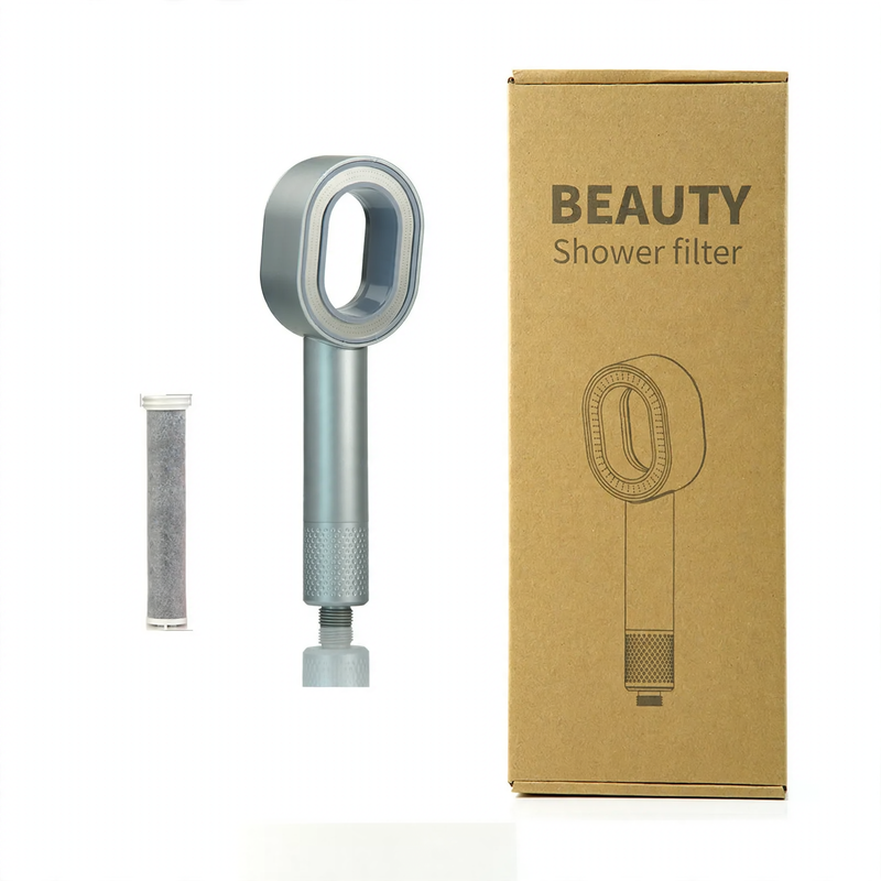 3-in-1 Duschkopf mit Massagefunktion, Kunststoff