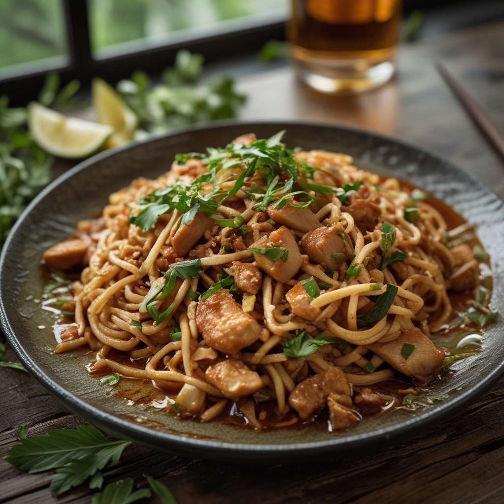 Pad Kee Mao (Thai Drunken Noodles) – Easy Homemade Spicy Noodle Stir Fry finished