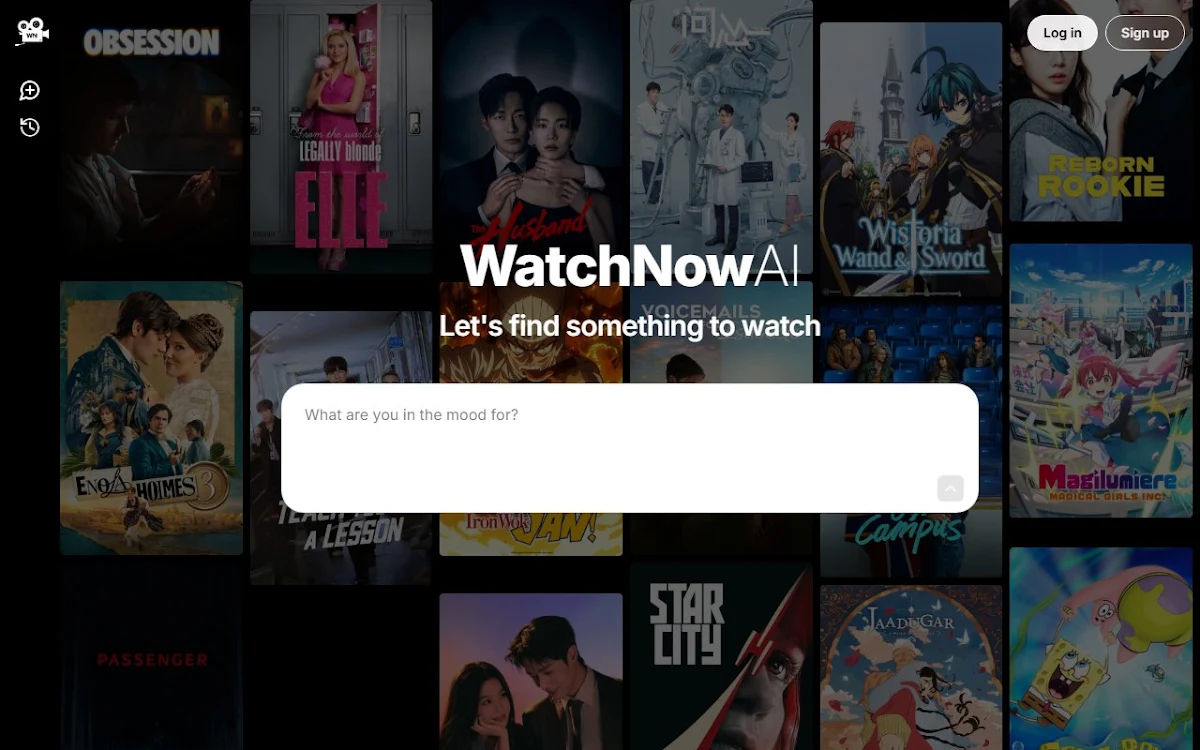 Captura de WatchNow AI
