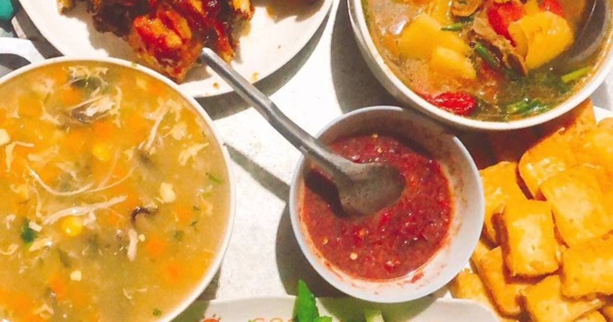 Canh chai nấu chua