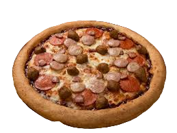 Meatball Feast — BBQ sauce, meatball, pepperoni, bacon & sausage