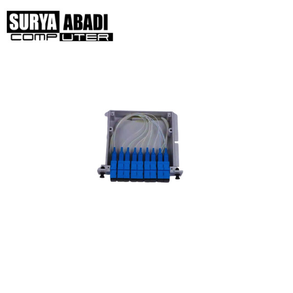 PASSIVE SPLITTER PLC BOX FO 1:8 SC UPC FIBER OPTIK