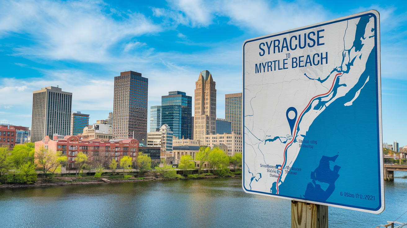 How Far Is Myrtle Beach from Syracuse NY? Travel Distance & Tips