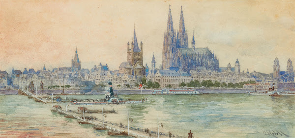 Blick Auf Die Altstadt Von KöLn