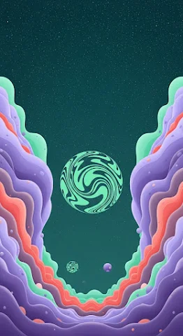 Pastel Orbitals Vista