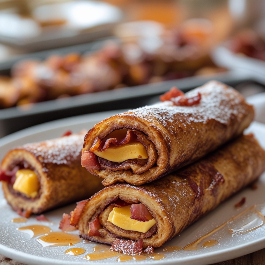 Final Spicy Maple Bacon Stuffed French Toast Roll-Ups
