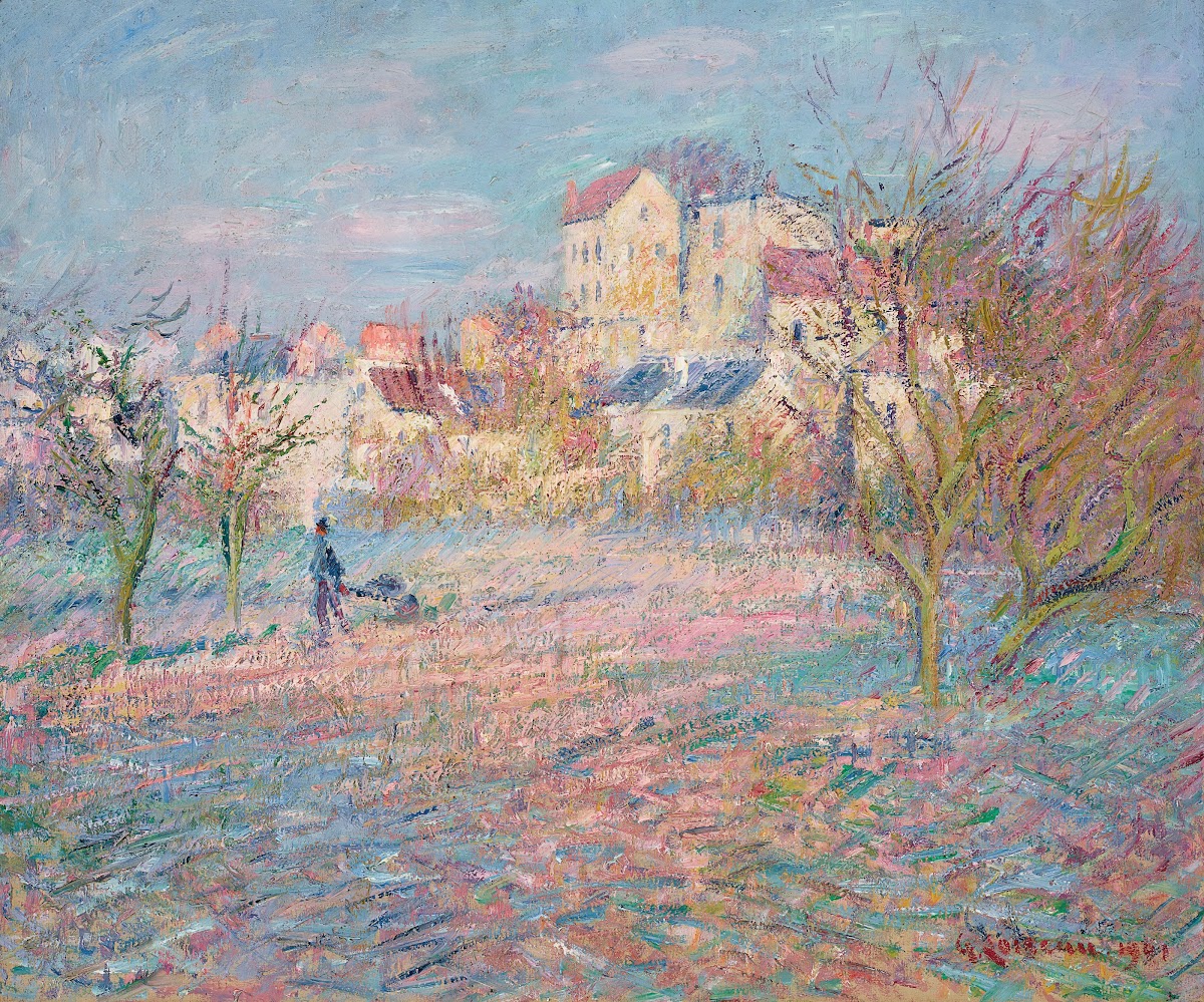 Le potager en hiver 1921