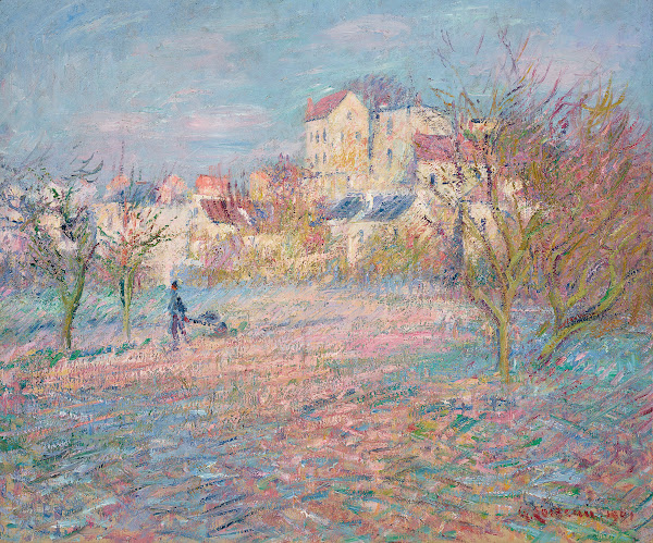 Le potager en hiver 1921