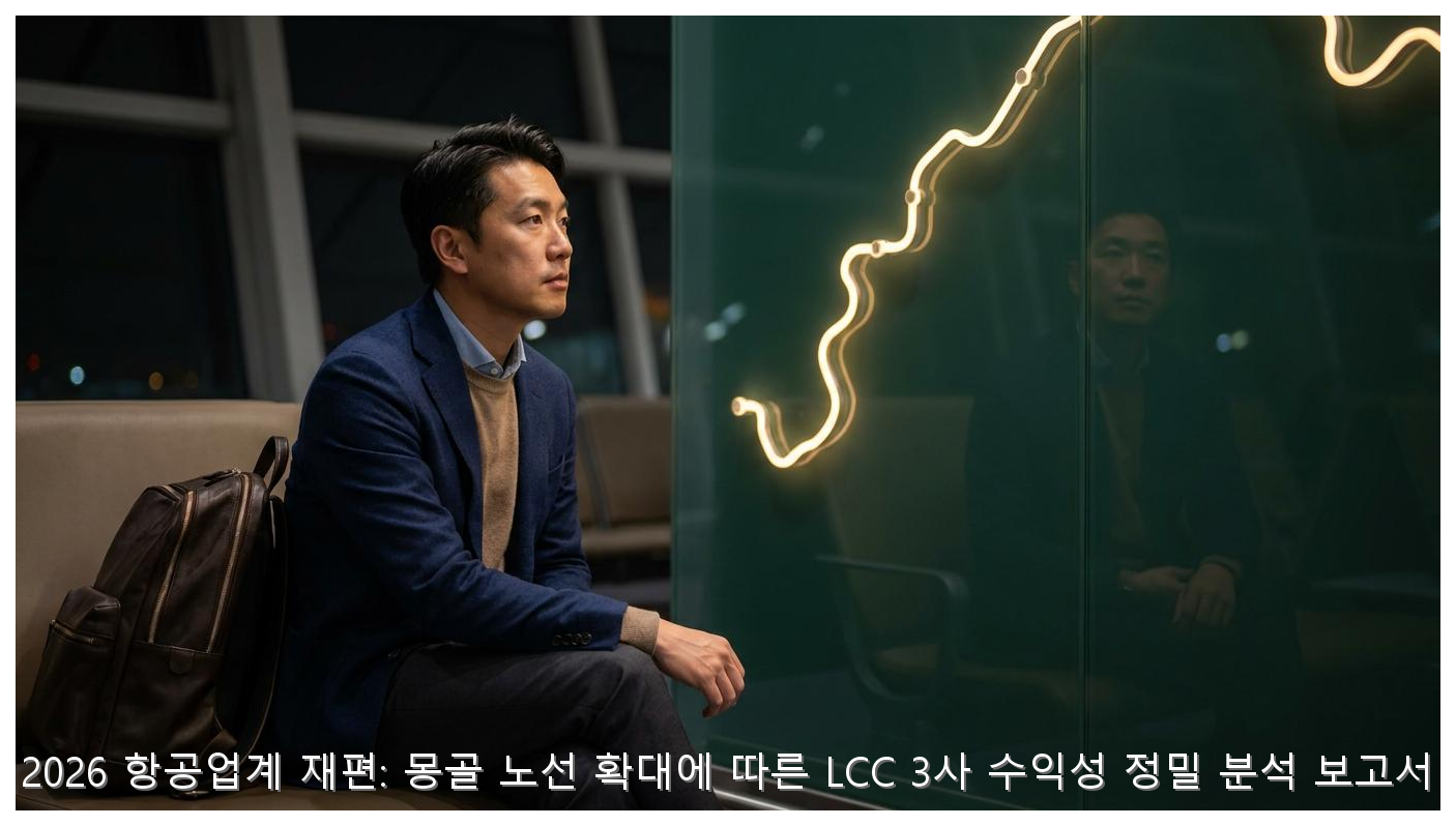 2026 항공업계 재편: 몽골 노선 확대에 따른 LCC 3사 수익성 정밀 분석 보고서 핵심 안내 및 분석 인포그래픽 (2)
