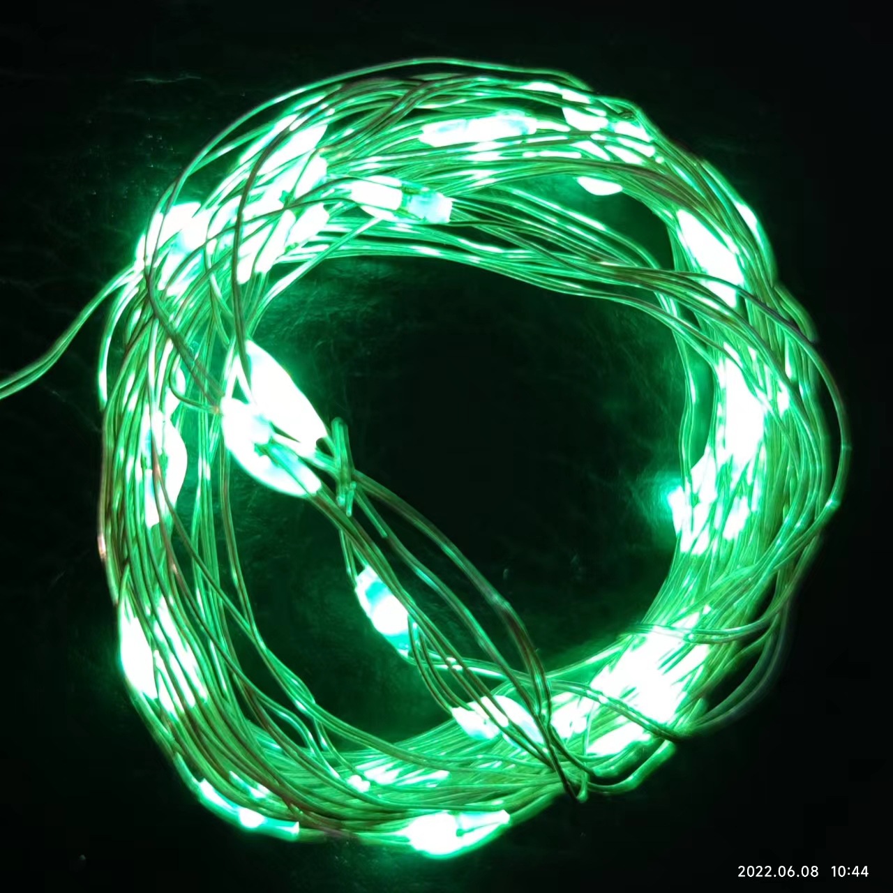 LED-Lichterkette mit Kugeln, 3 m
