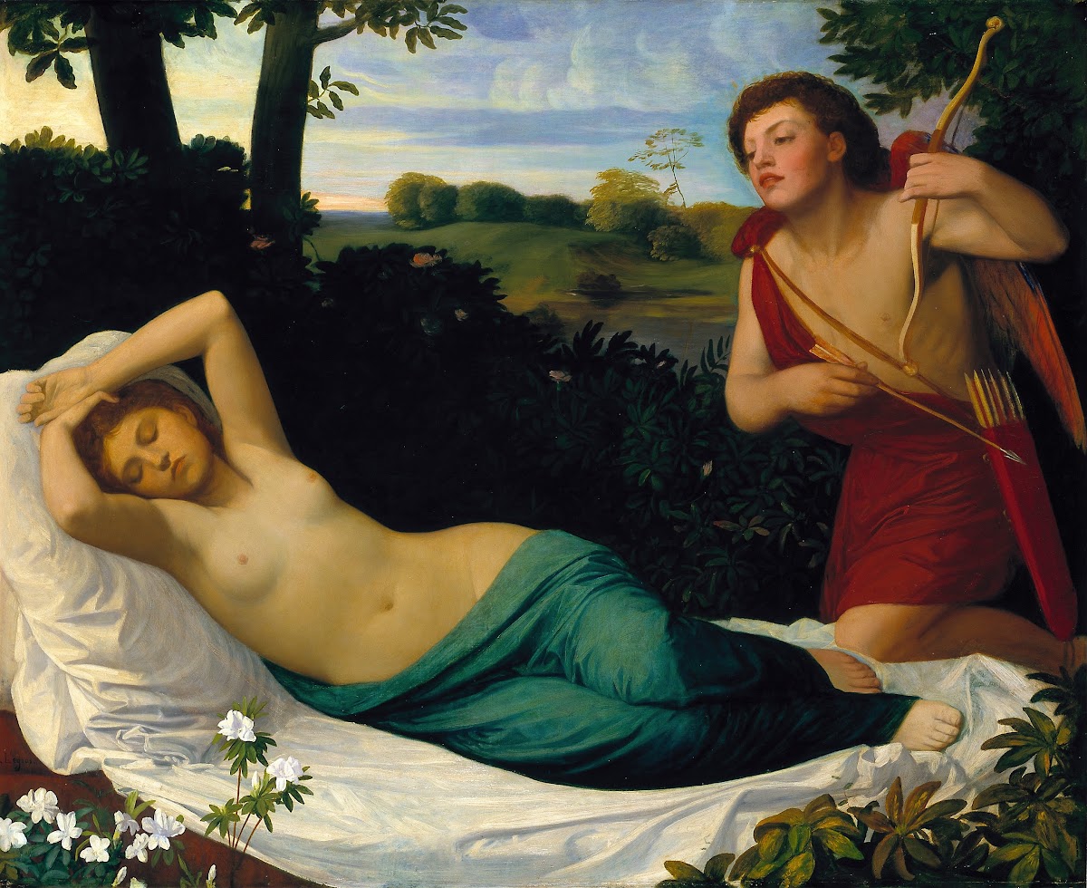 Cupid and Psyche before 1867
