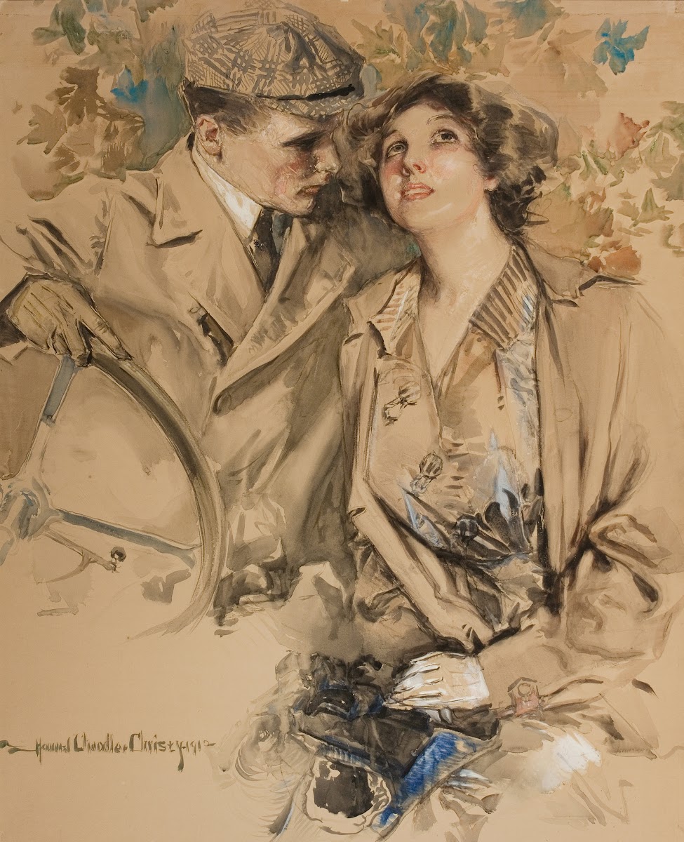 A Modern Day Motoring Couple 1912