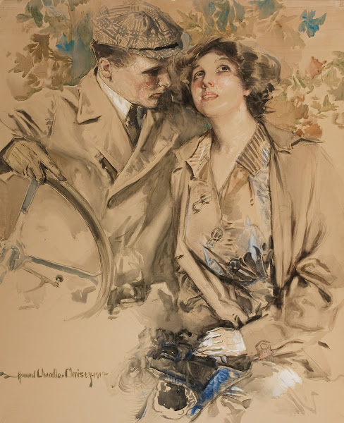 A Modern Day Motoring Couple 1912