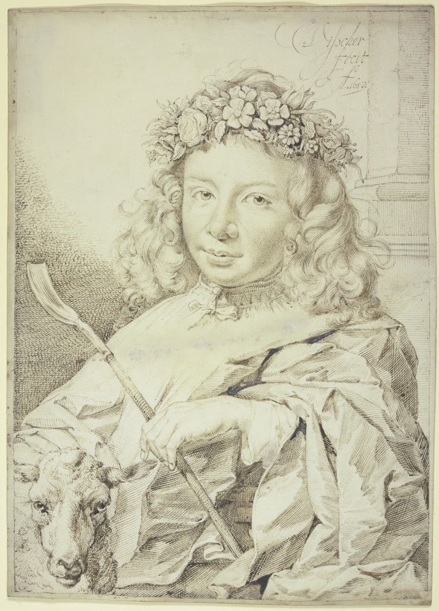 Bildnis eines Knaben als Hirtenjunge 1653