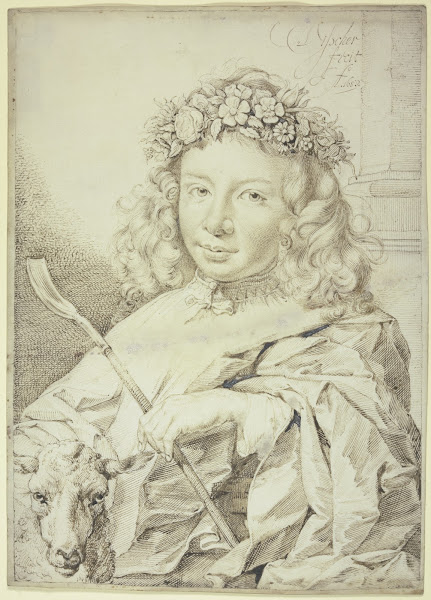 Bildnis eines Knaben als Hirtenjunge 1653