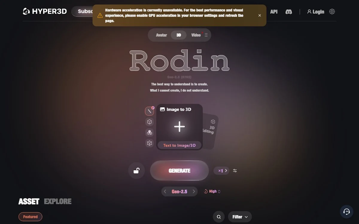 Captura de Rodin