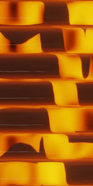Abstract Glowing Orange Light Pattern 4K Wallpaper Background