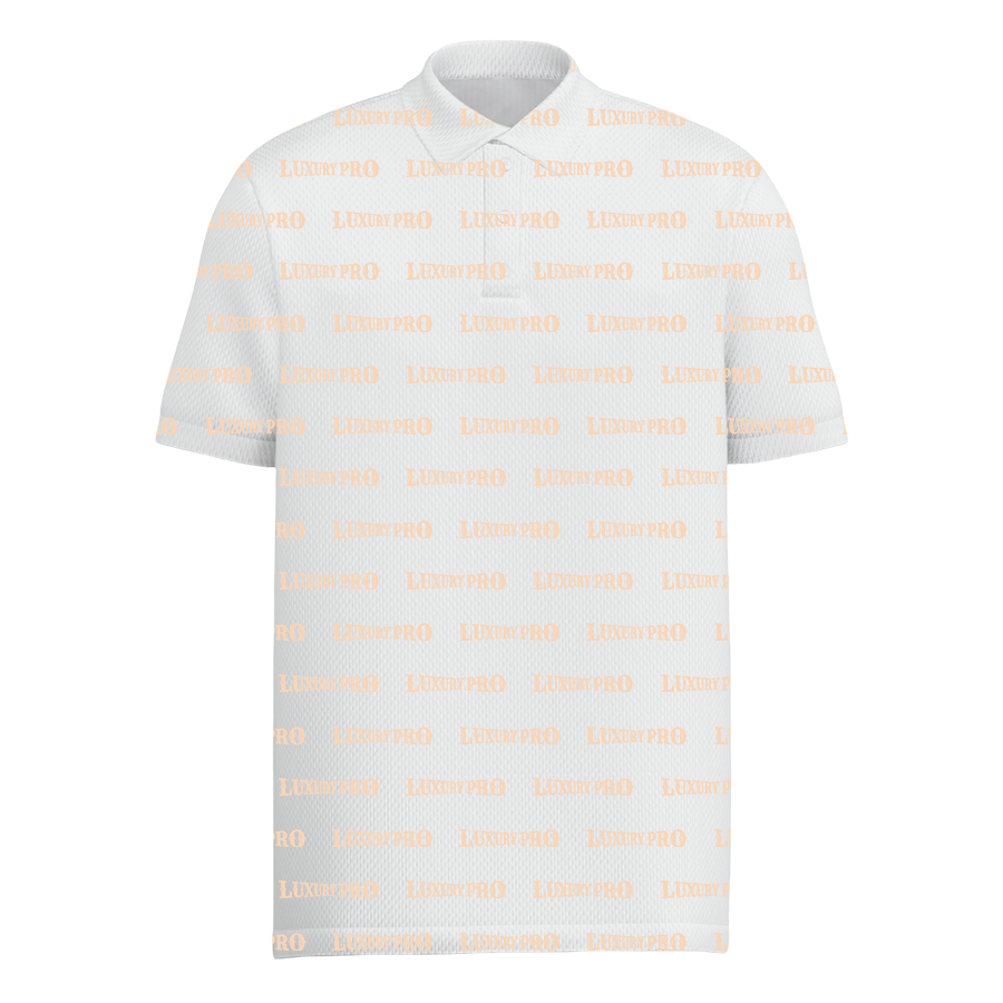 3D Short-sleeved button- polo