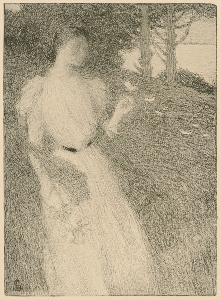 Evening in October Soir dOctobre ca 1898