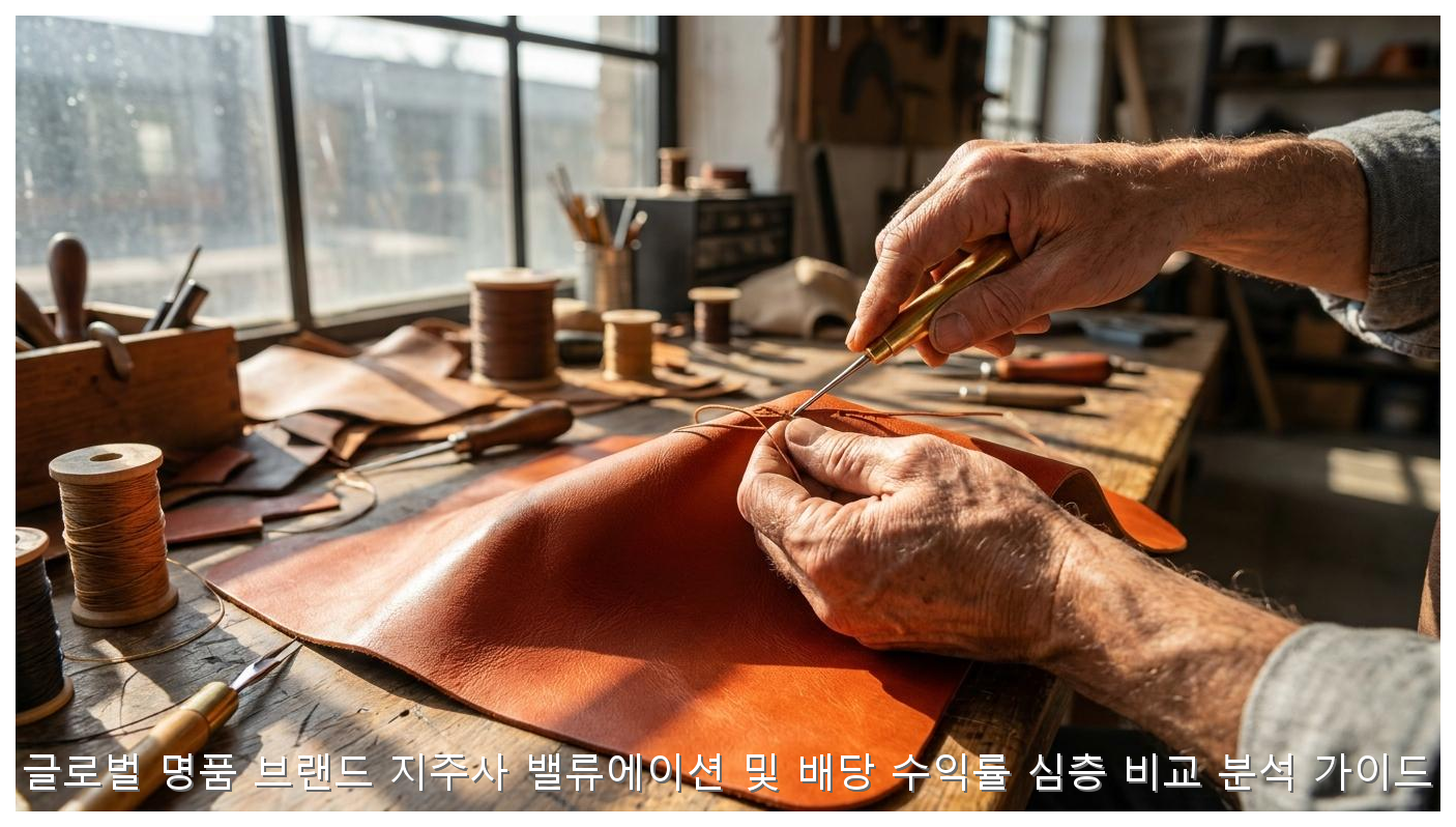 글로벌 명품 브랜드 지주사 밸류에이션 및 배당 수익률 심층 비교 분석 가이드 핵심 안내 및 분석 인포그래픽 (4)