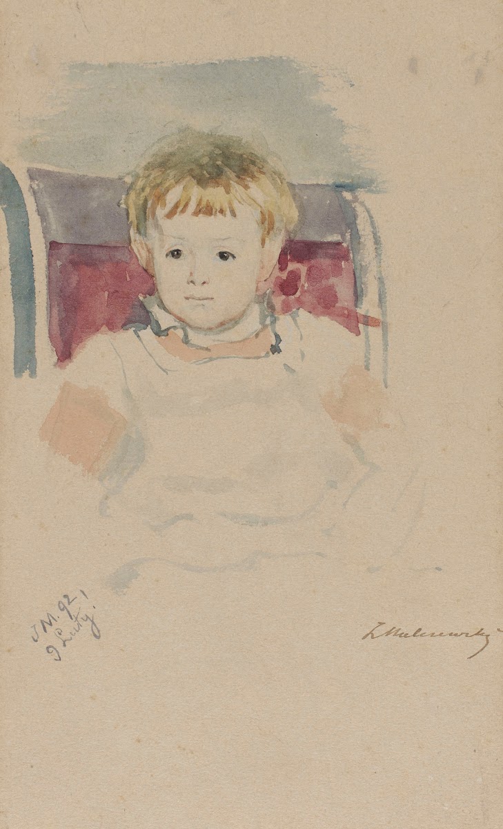 Portrait of daughter Julia 1892