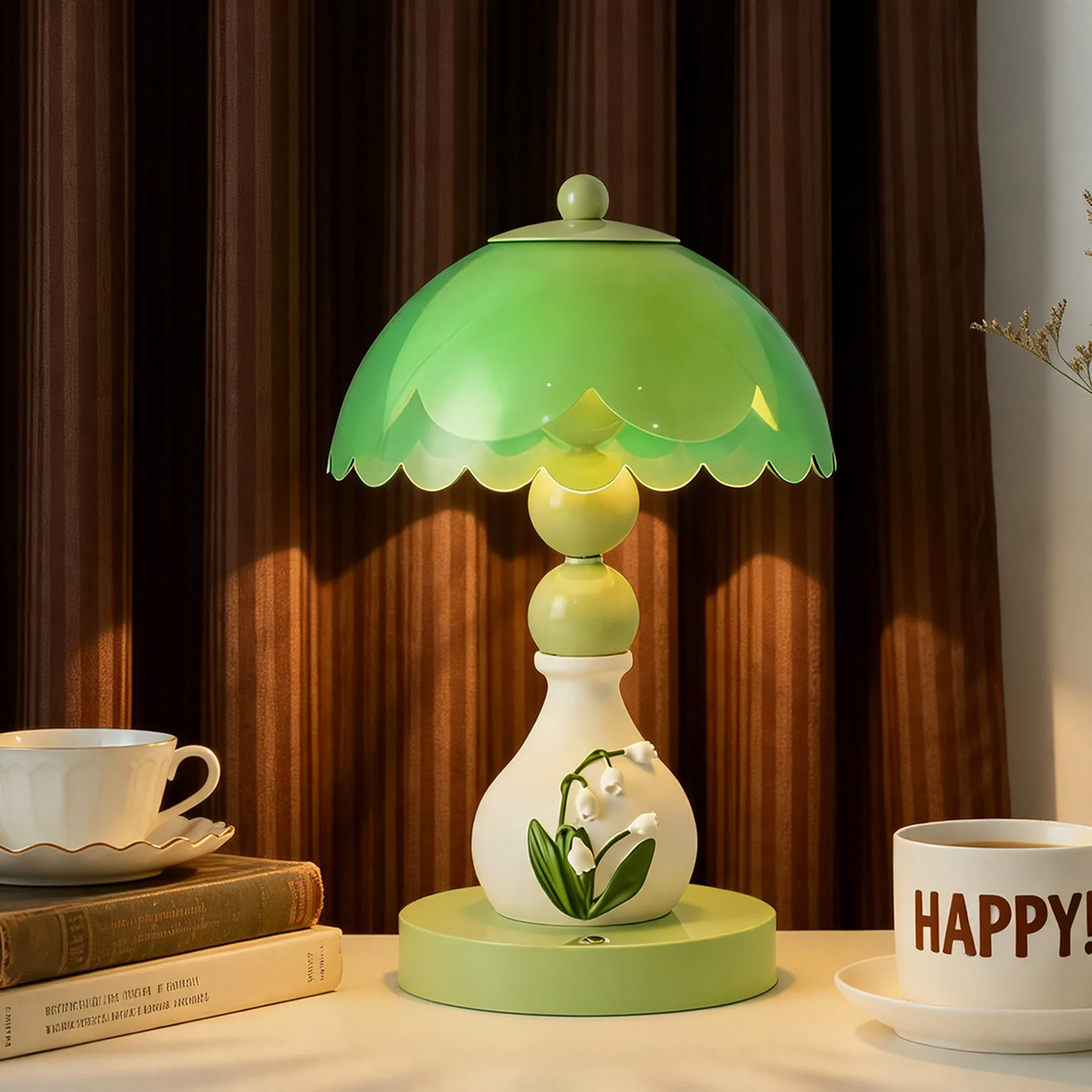 Lily of the Valley Table Lamp, Modern Design
