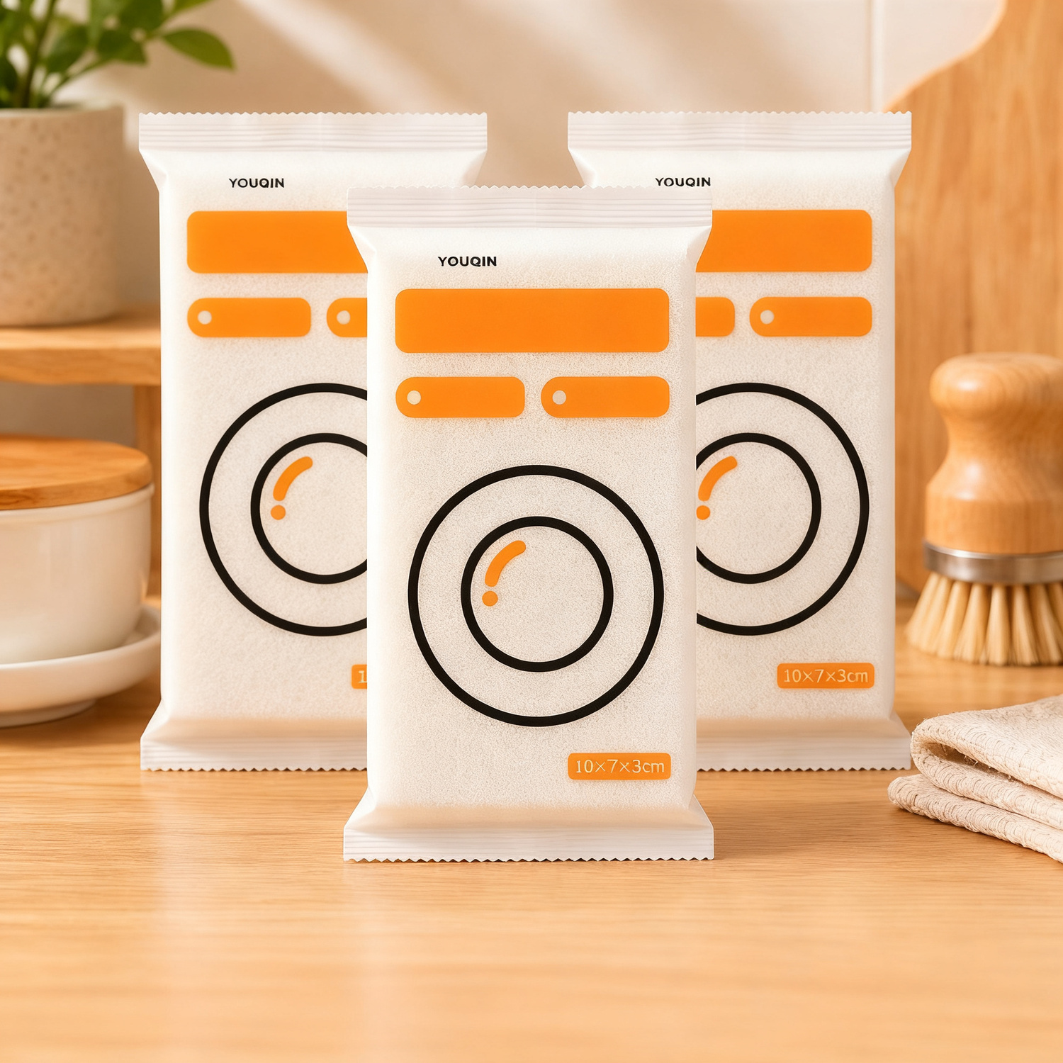 Nano cleaning sponge for home and car