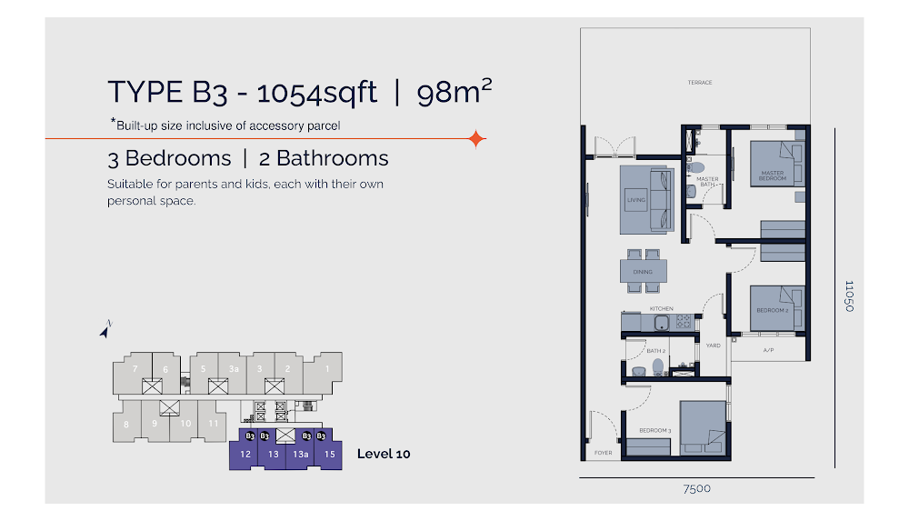Astrum Shah Alam floor plan