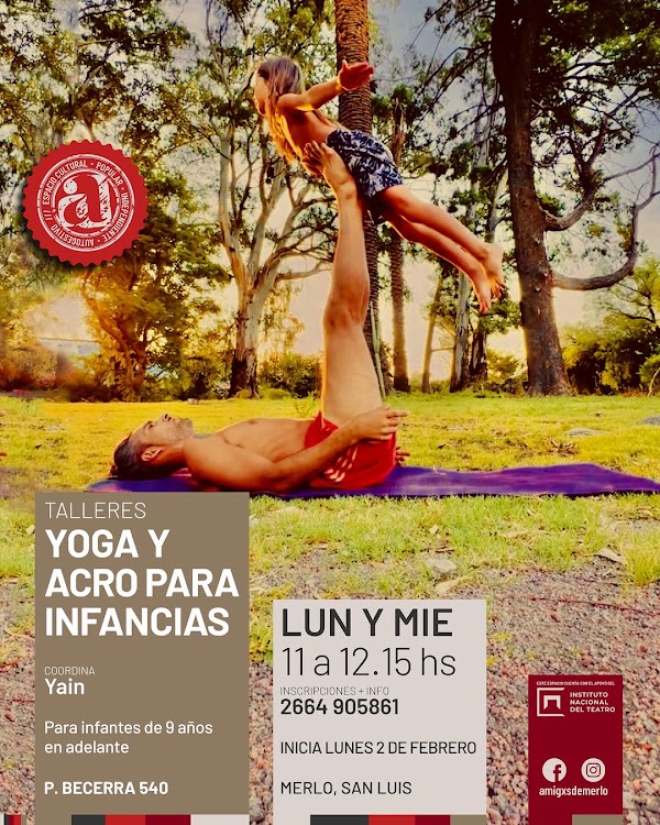 Yoga y Acro para Infancias