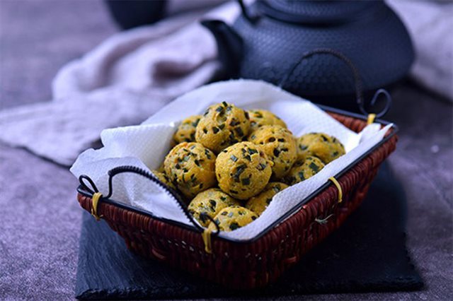 Chả Đậu Hũ Hành Lá Chiên