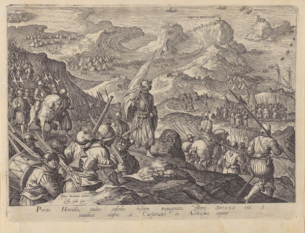 The Capture of Portus Herculis 1582