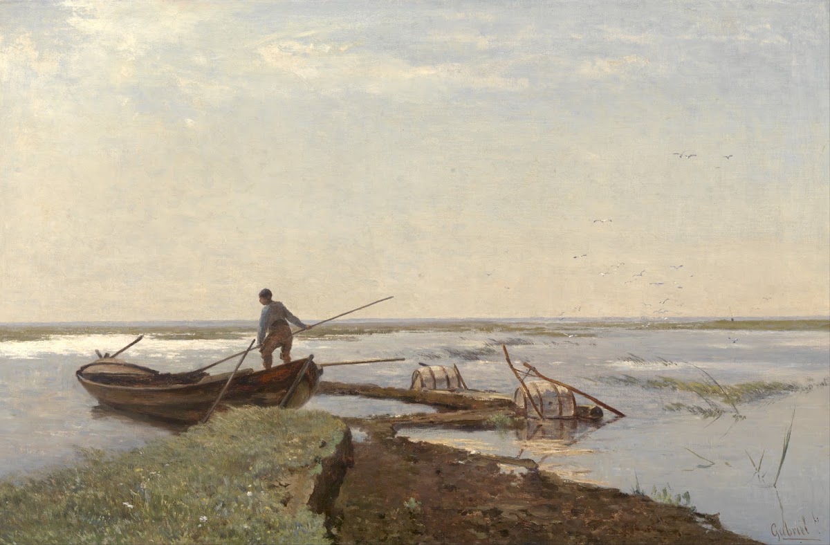 Polder Landscape in the Kamperpolder circa 1880 1900