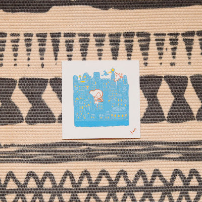 Tent Katchakul - Square Postcard