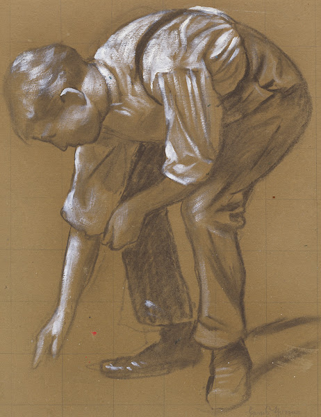 A Man Bending Over 1886